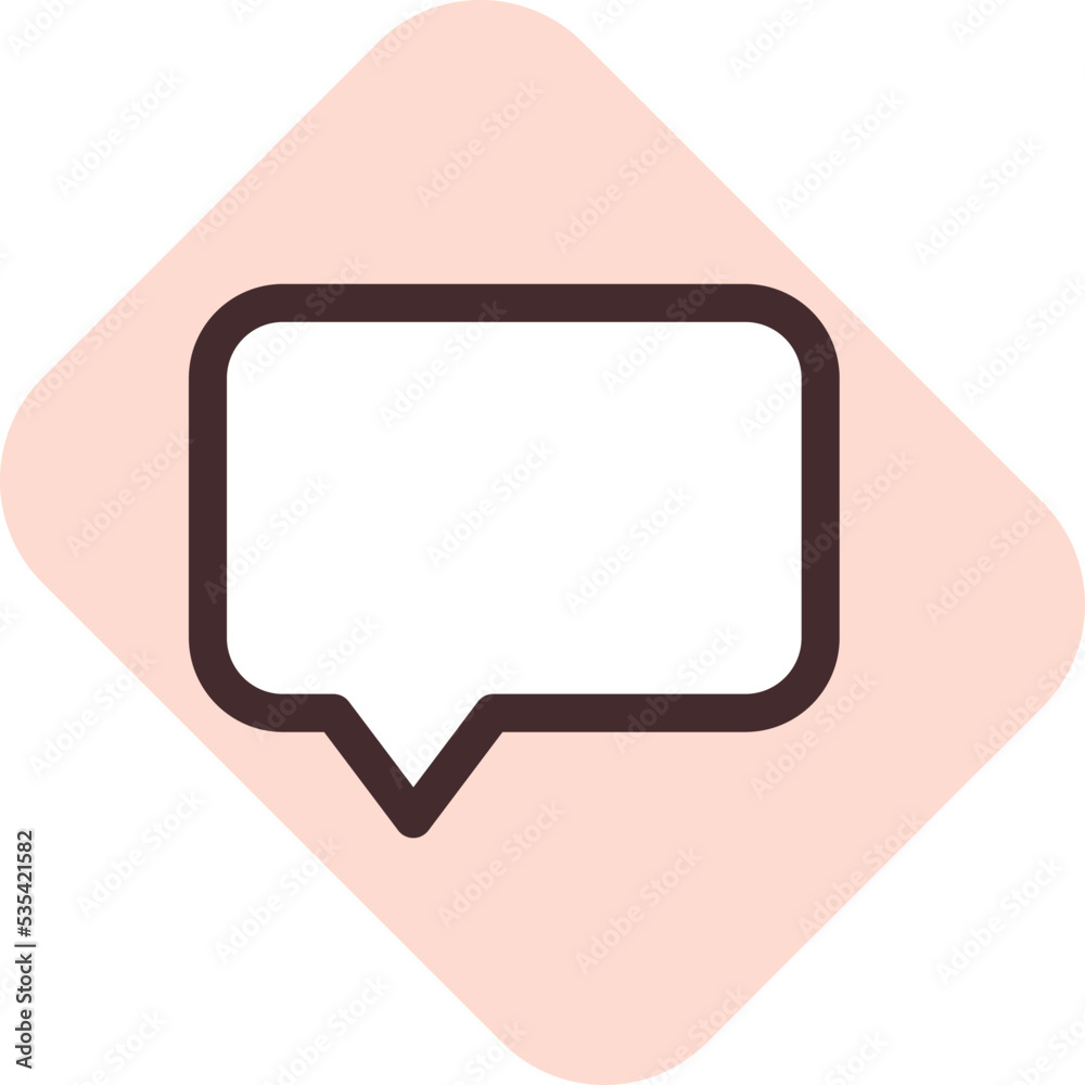 Social media comment, illustration, vector on a white background. Social media comment, illustration, vector on a white background.
