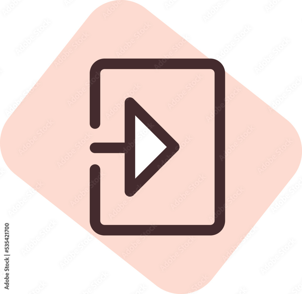 Social media leave page, illustration, vector on a white background. Social media leave page, illustration, vector on a white background.