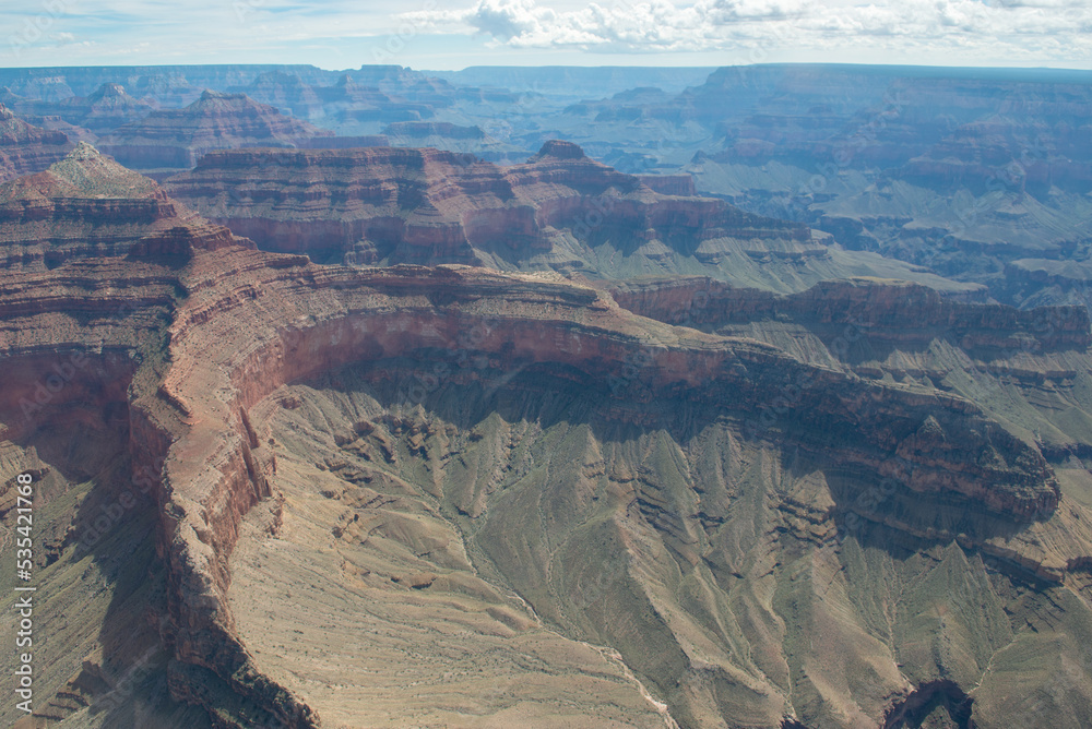 Fotografia Aerea del Grand Canyon in Arizona