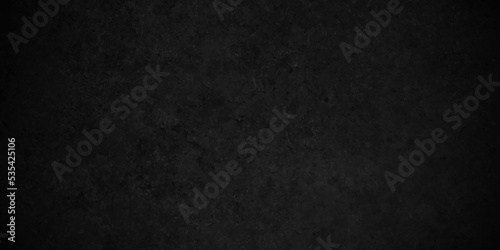 Black stone concrete grunge texture and backdrop background anthracite panorama. Panorama dark grey black slate background or texture.	