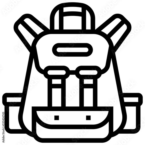 Backpack icon