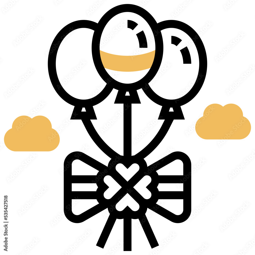 Obraz premium Balloon icon
