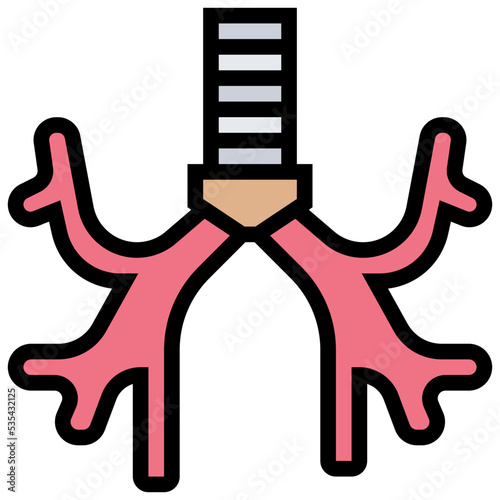 bronchus icon