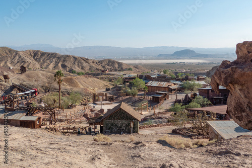 Quadro em tela the ghost town of calico in california