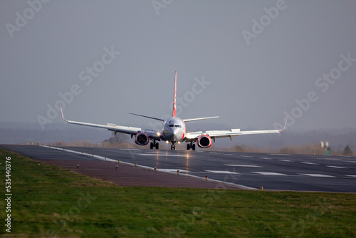G-DRTW Just landed at east midlands airport - stock photo.jpg