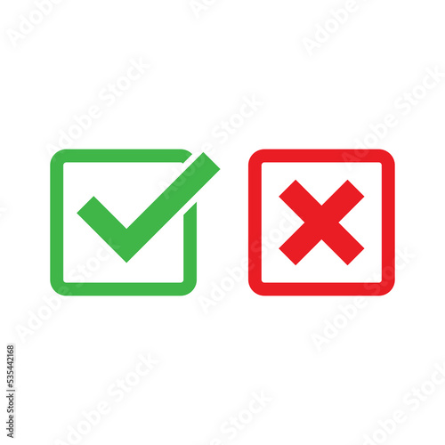 Free Download check mark icon vector design template in white background - GFXLoad