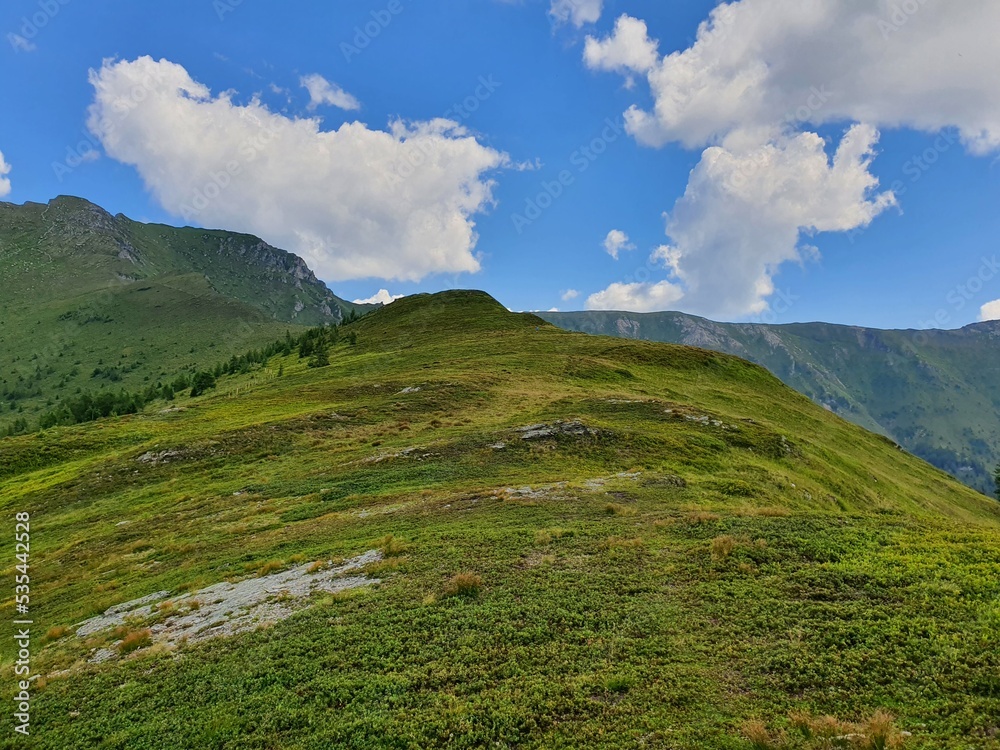 Fototapeta premium mountain landscape with sky