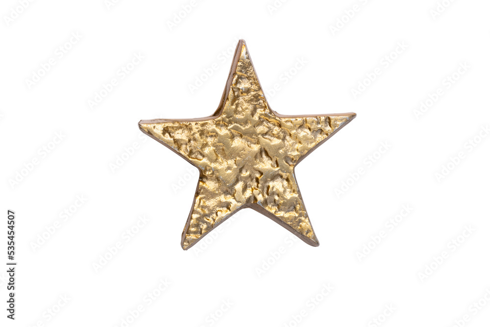 Christmas tree stars decorations isolated on white background. Christmas tree stars decorations isolated on white background.