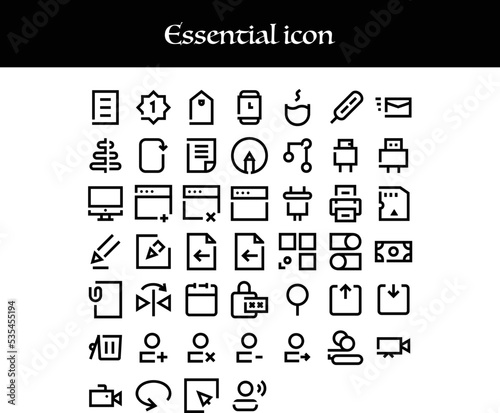 Essential icon