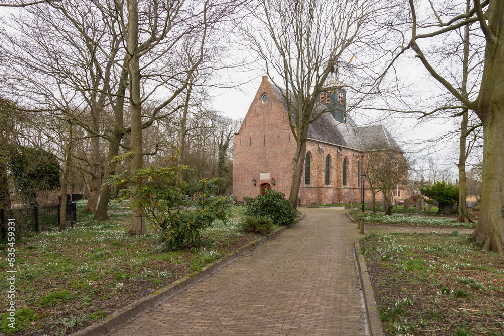 Medieval chapel in Egmond aan den Hoef in the Netherlands.