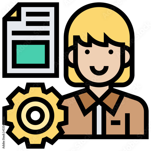Secretary icon