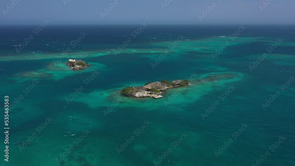 Island resort lux relax aerial sea view Island resort lux relax aerial sea view