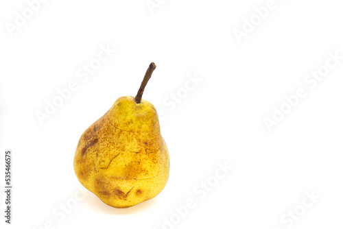 pear on white background
