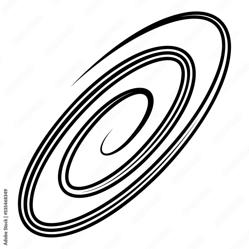 Oval spiral galaxy, database technology information logo, swirl whirlpool Oval spiral galaxy, database technology information logo, swirl whirlpool