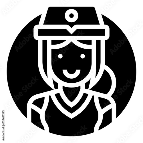 Stewardess icon
