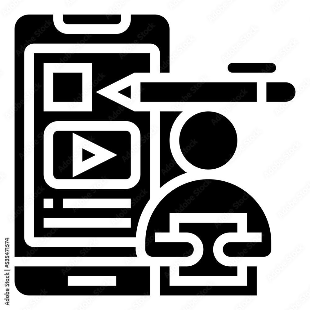 Fototapeta premium Tablet icon