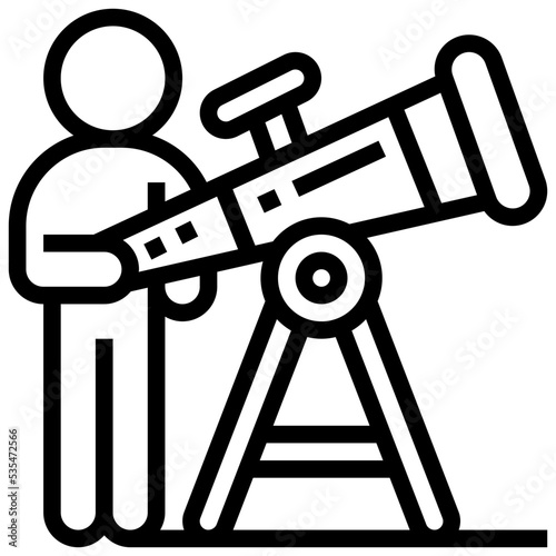 Telescope icon