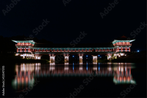 night view of bridge