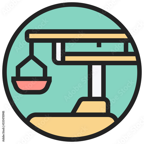 weighing icon