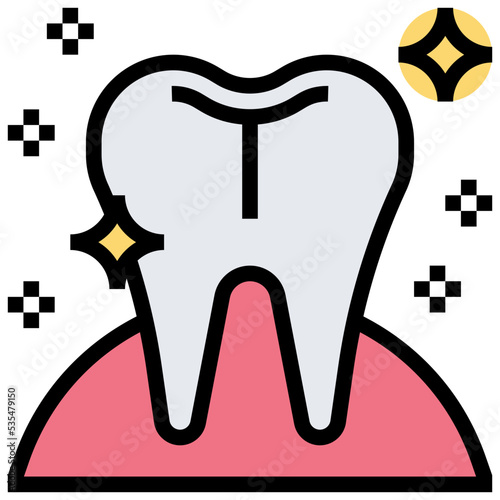 Whitening icon