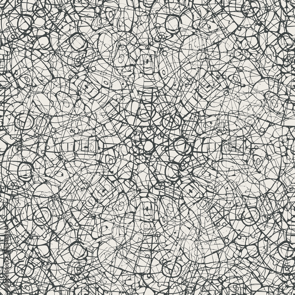 Abstract seamless pattern, similar to roads map or streets plan of a large city. Vector background with chaotic lines on a beige backdrop. Suitable for wallpaper, wrapping paper, fabric in retro style Abstract seamless pattern, similar to roads map or streets plan of a large city. Vector background with chaotic lines on a beige backdrop. Suitable for wallpaper, wrapping paper, fabric in retro style