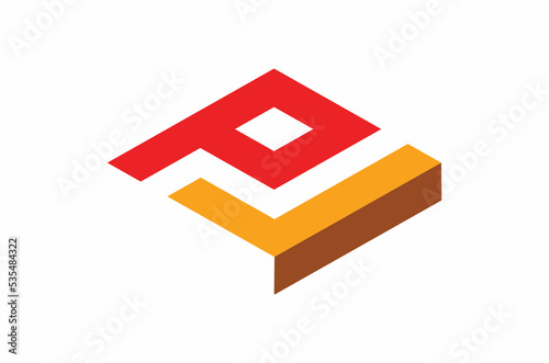 PL letter logo design. LP PL initials letter logo concept. LP icon design. PL elegant. L P PL LP