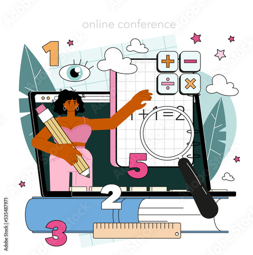 Mathematician online service or platform. Mathematician use scientific