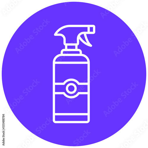 Cleaning Spray Icon Style