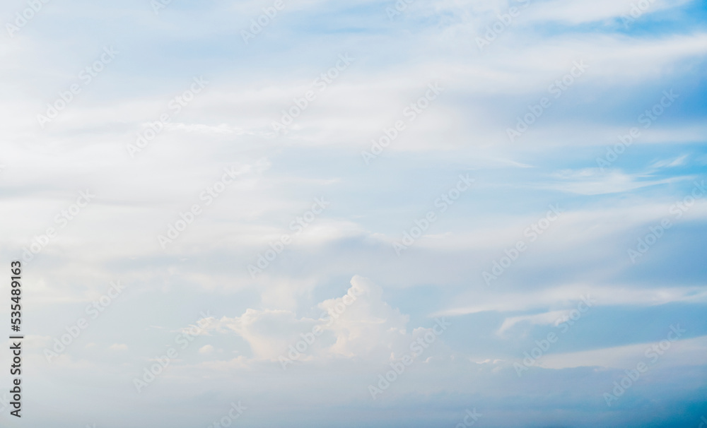 blue sky white clouds sunlight natural beauty blue sky white clouds sunlight natural beauty