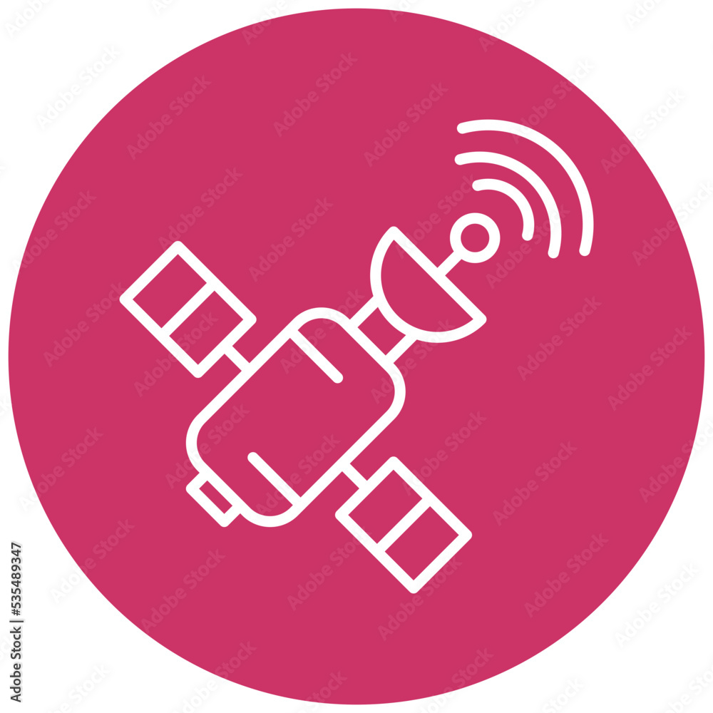 Satellite Icon Style Satellite Icon Style
