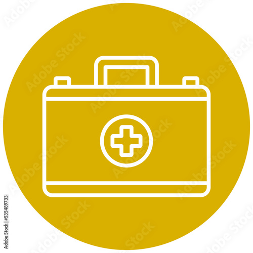 First Aid Kit Icon Style