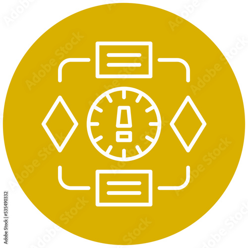 Project Deadline Icon Style