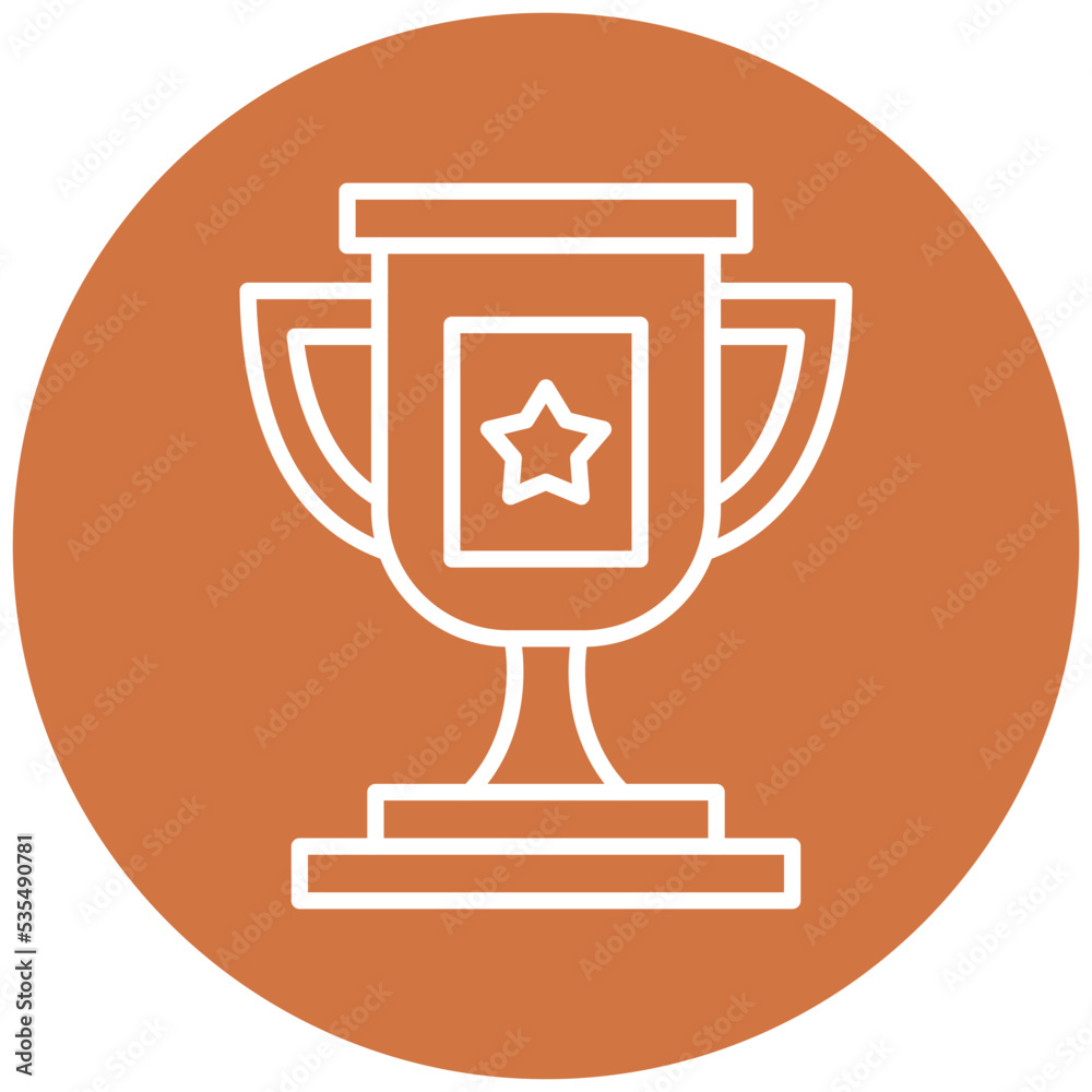 Gold Cup Icon Style Gold Cup Icon Style