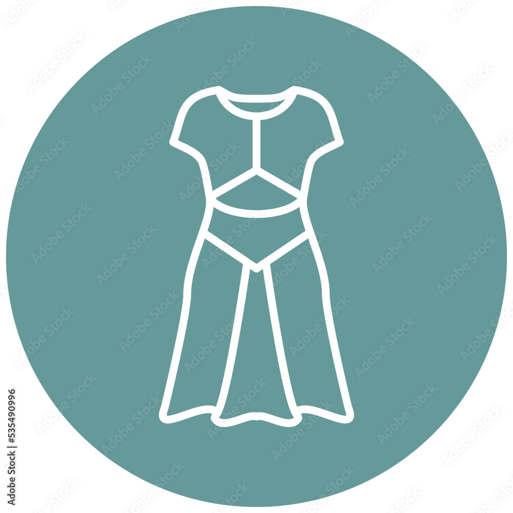 Dress Icon Style Dress Icon Style