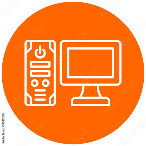 Gaming Pc Icon Style