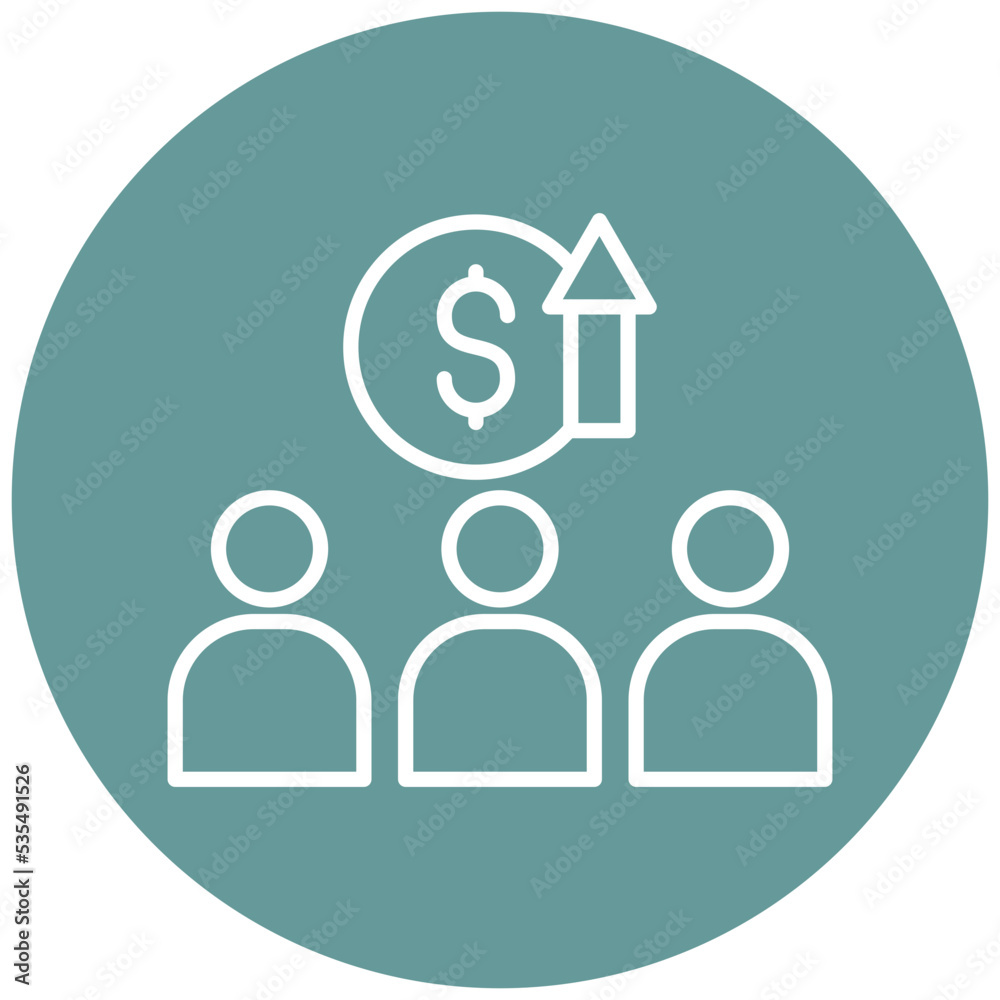 Audience Engagement Icon Style Audience Engagement Icon Style