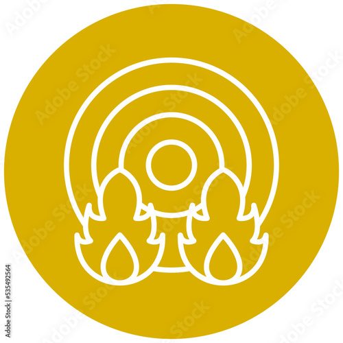 Inflammation Icon Style