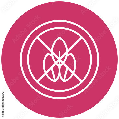 Non Gmo Ingredients Icon Style