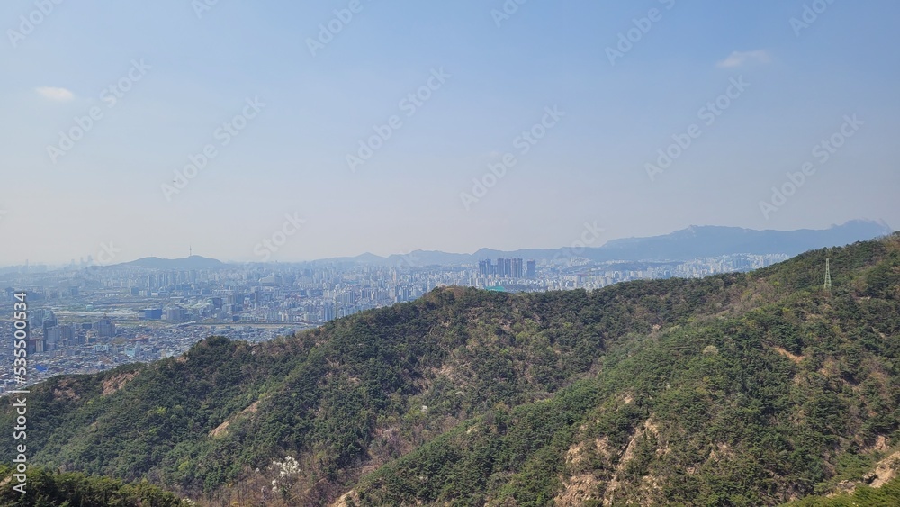 Korea mountain view2 Korea mountain view2