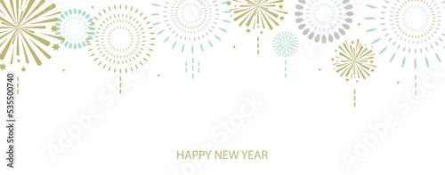 Color firework on background for celebration