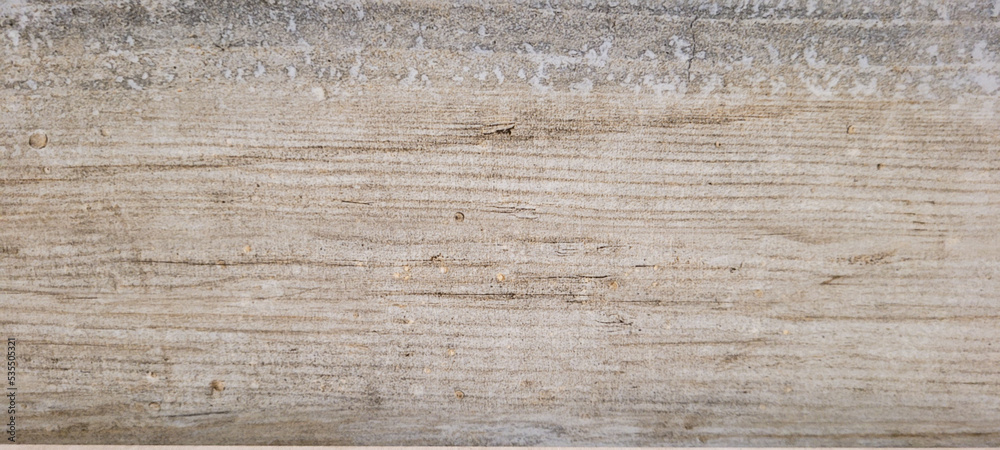 Naklejka premium light rustic wood background with dark veins on natural panel