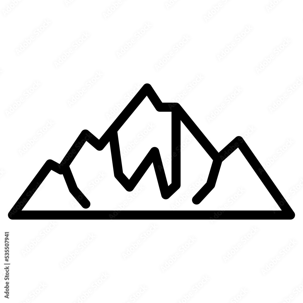 mountain icon mountain icon