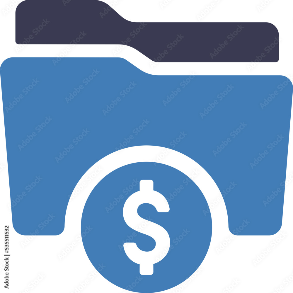 Obraz premium Finance Folder