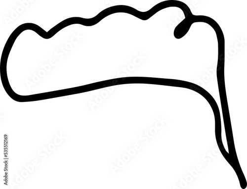 Doodle bubbles speech. Cartoon style. Business communication Concept graphic design element. Dialog frame. Cloud, Chat message icon.