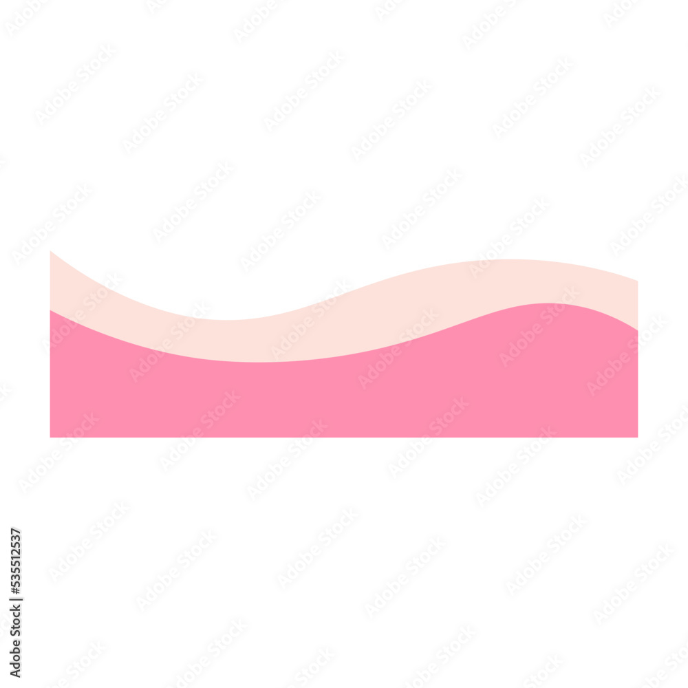 Obraz premium Abstract Wave Border