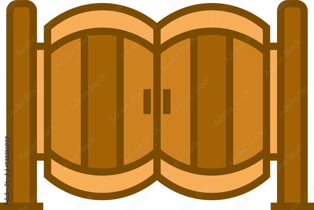gate icon illustration gate icon illustration