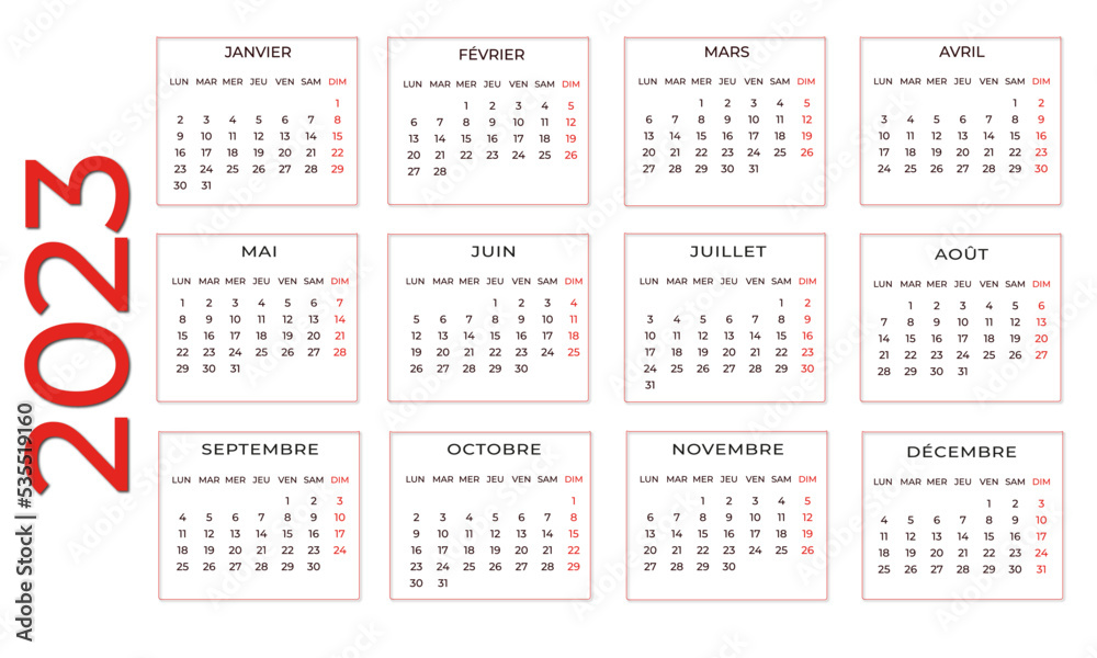 Calendrier 2023 - FRANCE Cadres Calendrier 2023 - FRANCE Cadres