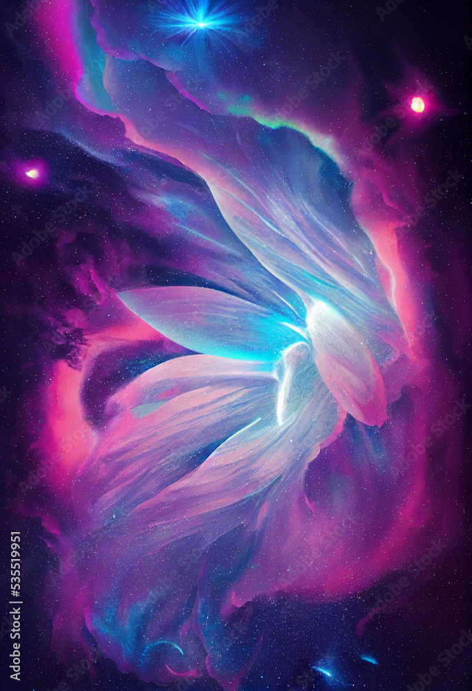 Obraz premium Abstract Space Art