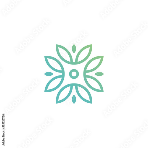 Medical Leaf logo vector, Healthcare logos design