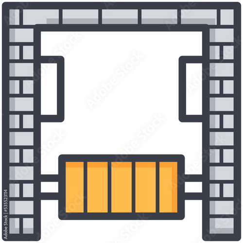 Exerciser Vector Icon photo